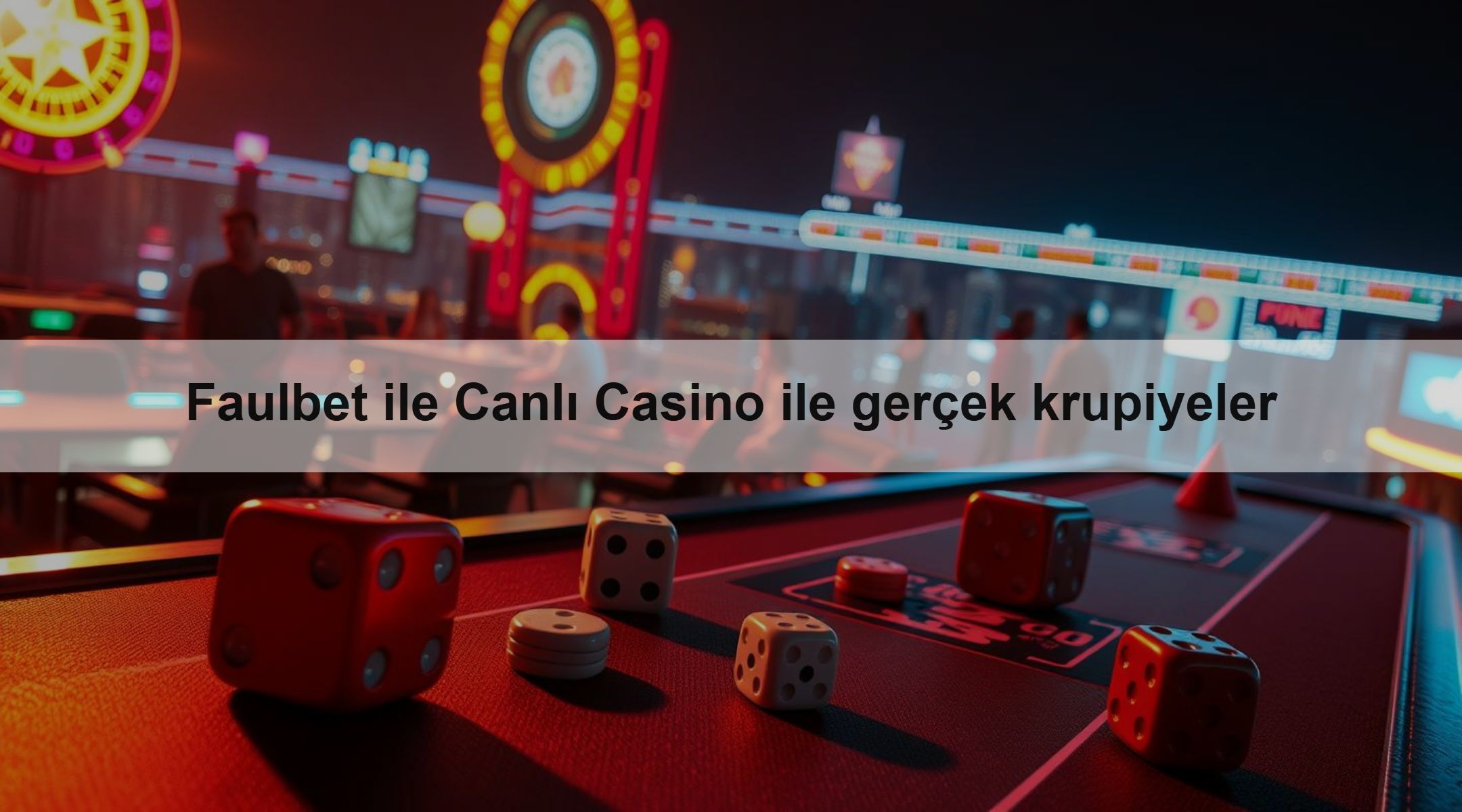 Faulbet ile Canlı Casino ile gerçek krupiyeler