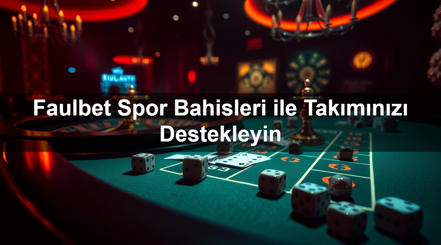 faulbet spor bahisleri ile tak m n z destekleyin 1783304030945